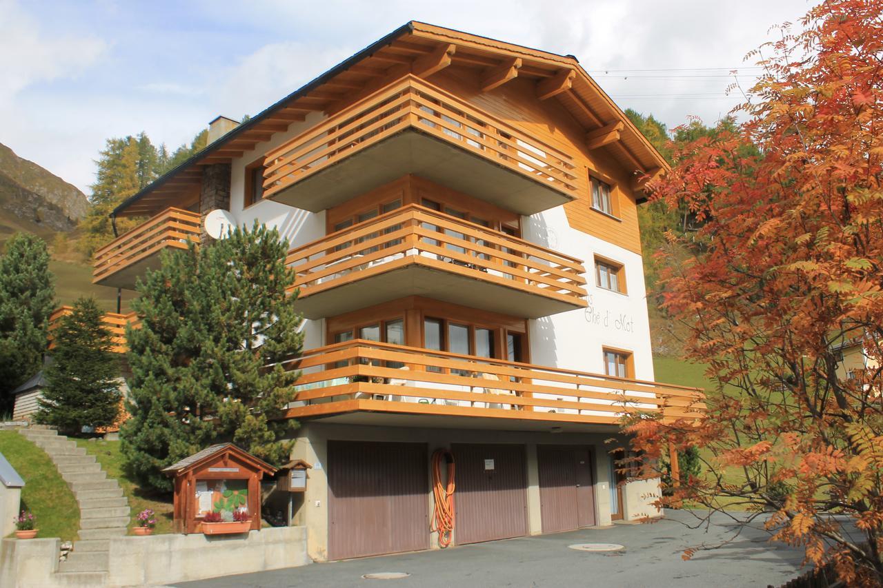 Ferienwohnung Haus chè d'Mot Samnaun Exterior foto